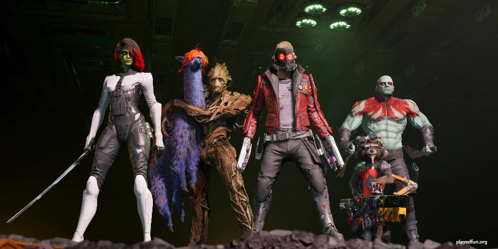 Marvel's Guardians of the Galaxy game Solo Play as the Legendary Outlaws